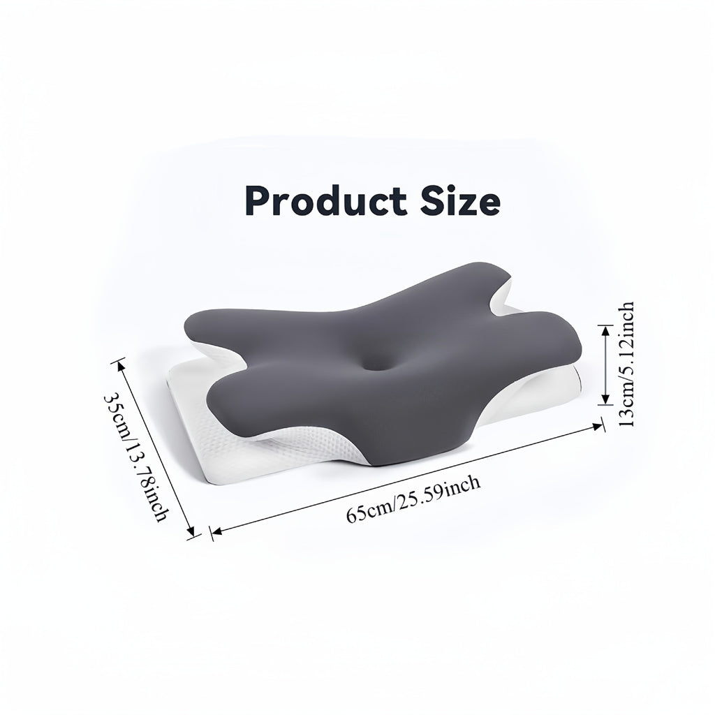 Memory Foam Pillow Slow Rebound Cervical Pillow with Washable Pillowcase