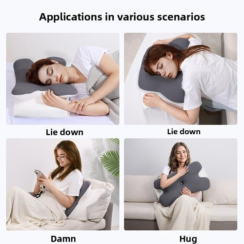 Memory Foam Pillow Slow Rebound Cervical Pillow with Washable Pillowcase
